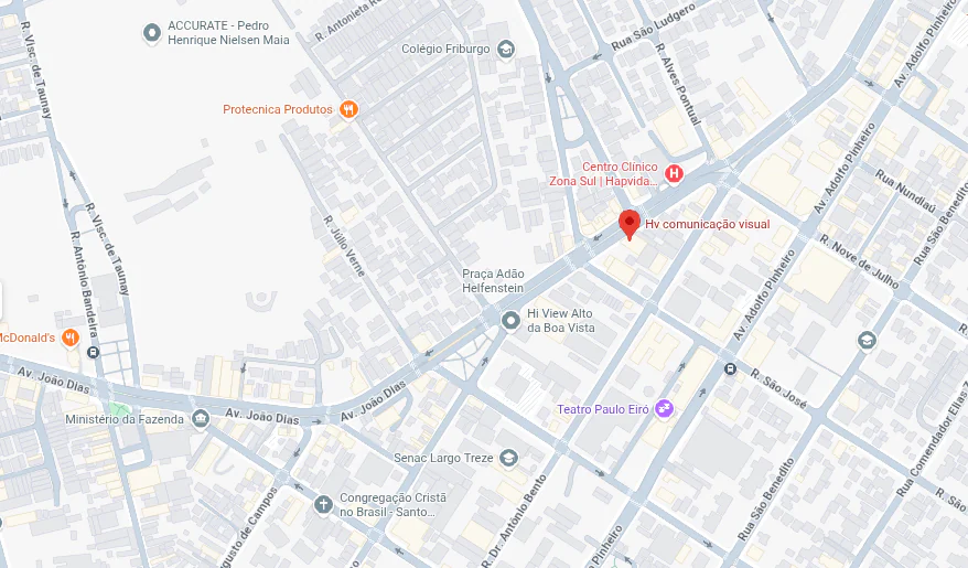 hv comunicacao visual maps
